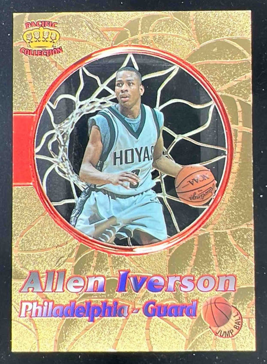 1996-97 Pacific Power Jump Ball #JB-6 Allen Iverson RC