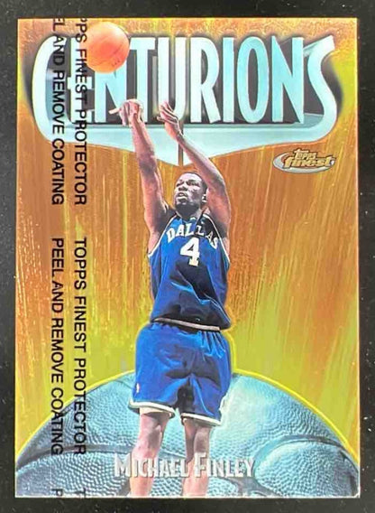 1998-99 Topps Finest Centurions #C4 Michael Finley /500