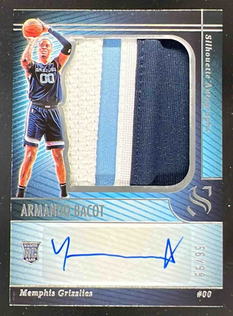 2024 Panini Silhouette Silhouette Autographs #SIL-BAC Armando Bacot RC Auto /99