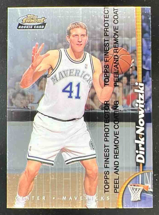 1998-99 Topps Finest #234 Dirk Nowitzki RC