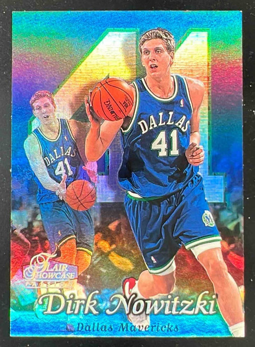 1998-99 Fleer Flair Showcase Flair Showcase Row 2 #16 Dirk Nowitzki