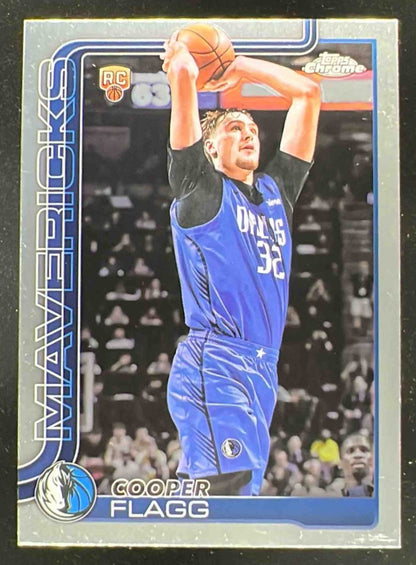 2025-26 Topps Chrome #251 Cooper Flagg RC