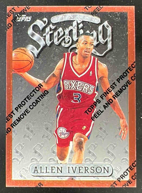 1996-97 Topps Finest Bronze #240 Allen Iverson