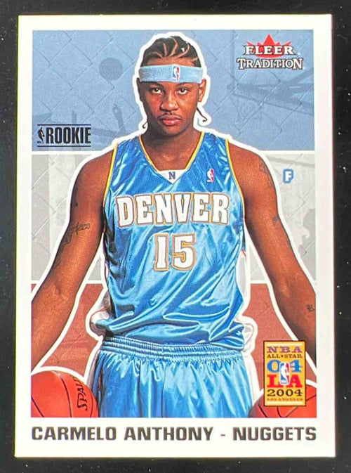 2003-04 Fleer Tradition All Star Weekend #1 Carmelo Anthony RC