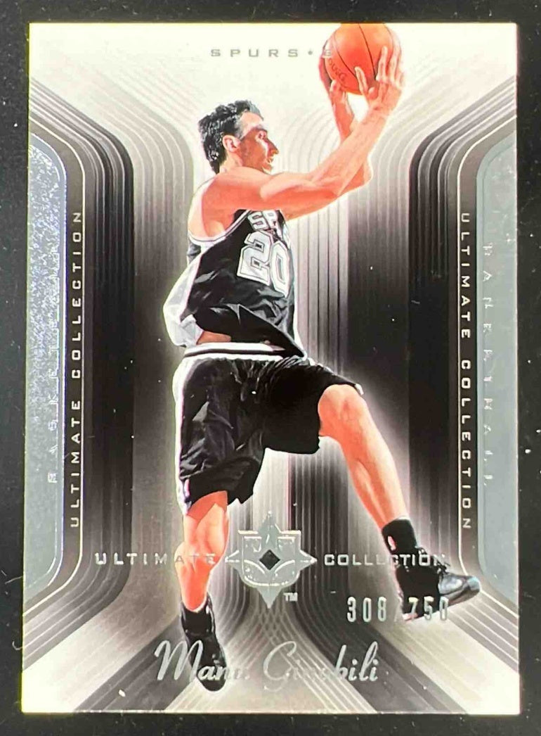 2004-05 Upper Deck Ultimate Collection #98 Manu Ginobili /750