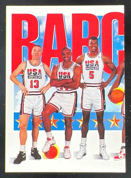 1991-92 Skybox #544 Chris Mullin Charles Barkley David Robinson U