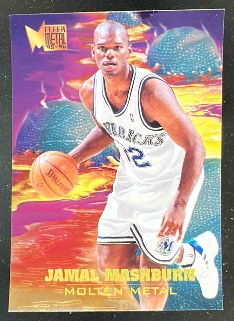 1995-96 Fleer Metal Molten Metal #6 Jamal Mashburn
