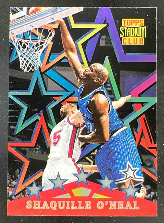 1996-97 Topps Stadium Club Special Forces #SF5 Shaquille O'Neal