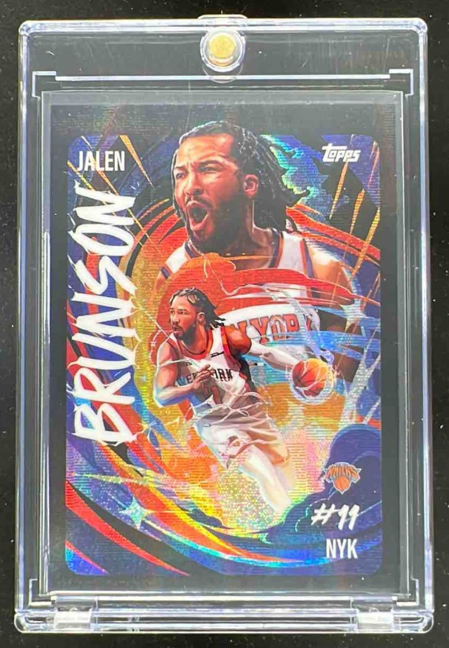 2025-26 Topps Chrome Ultra Violet All-Star #UV-4 Jalen Brunson SSP