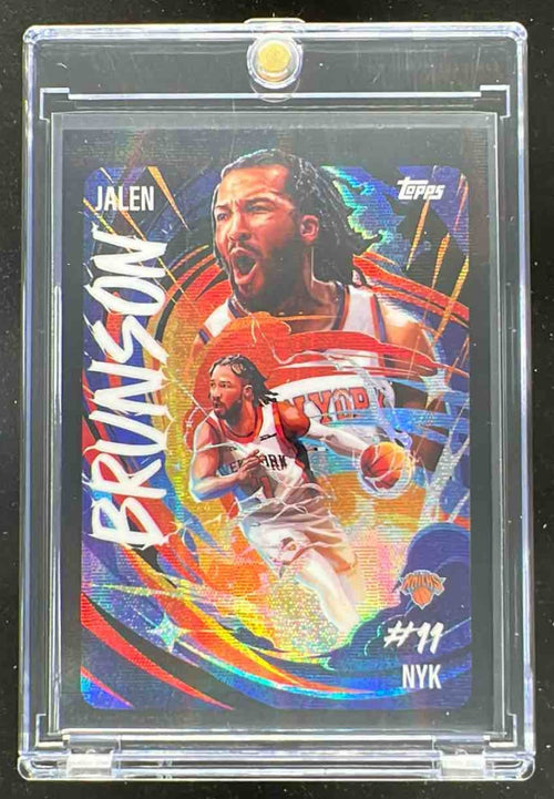 2025-26 Topps Chrome Ultra Violet All-Star #UV-4 Jalen Brunson SSP
