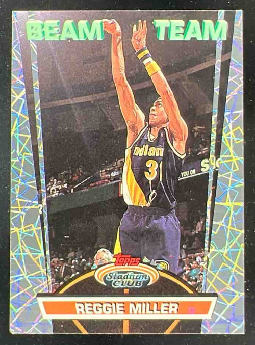 1992-93 Topps 93 Stadium Club Beam Team #7 Reggie Miller