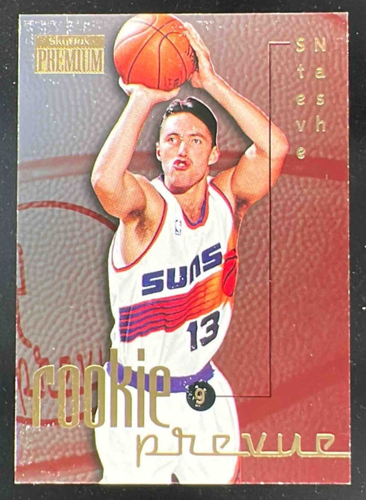 1996-97 Skybox Premium Rookie Prevue #R-12 Steve Nash RC