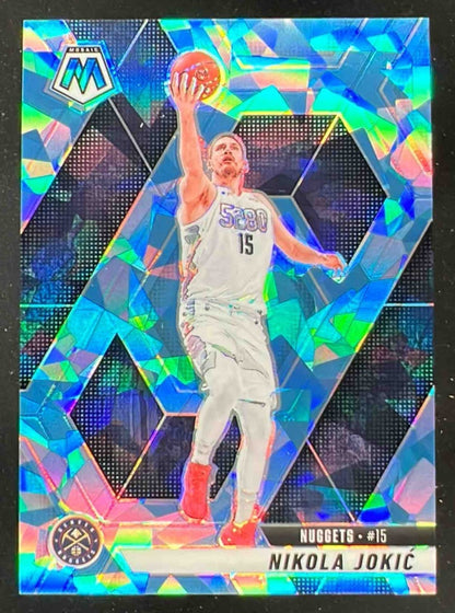 2024-25 Panini Mosaic Ice Mosaic #117 Nikola Jokic /125