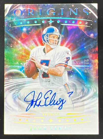 2025 Panini Origins Autograph #67 John Elway Auto /25