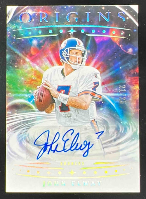 2025 Panini Origins Autograph #67 John Elway Auto /25