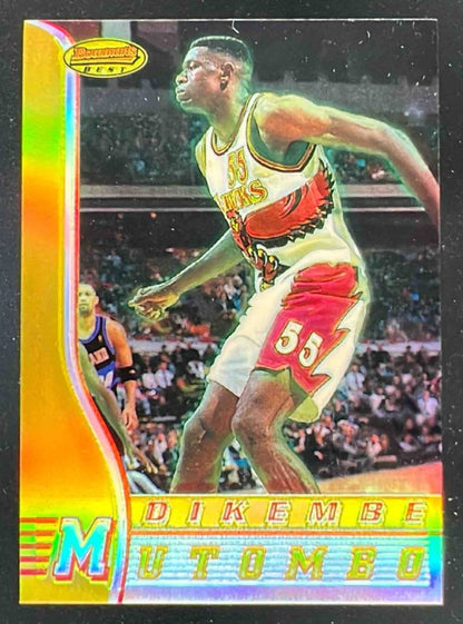 1996-97 Bowman 's Best Refractors #61 Dikembe Mutombo
