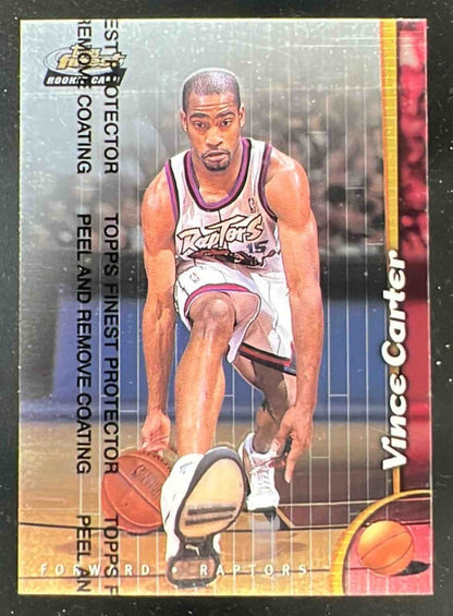 1998-99 Topps Finest #230 Vince Carter RC