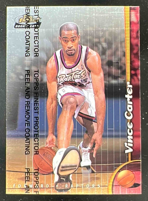 1998-99 Topps Finest #230 Vince Carter RC