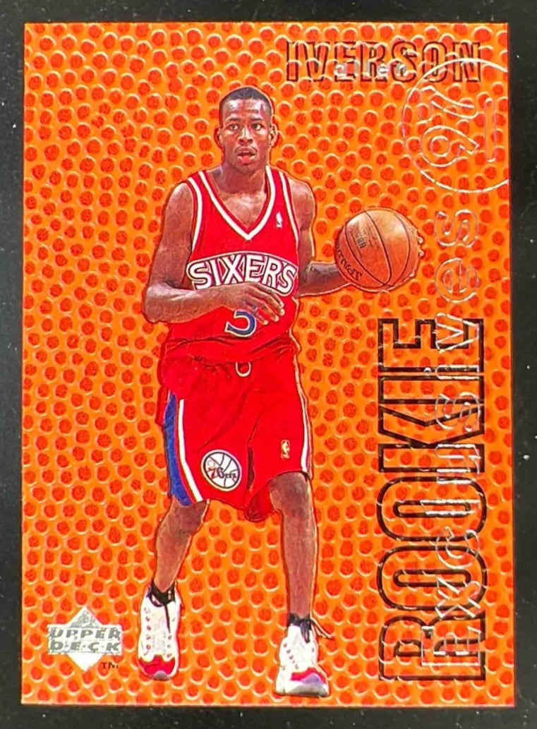 1996-97 Upper Deck Rookie Exclusives #R1 Allen Iverson RC
